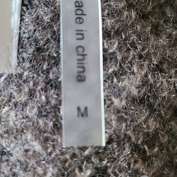 27‎ MILES Aleman Vest in Cheetah Cashmere Silk Blend Distressed 139167 Medium - Picture 10 of 14